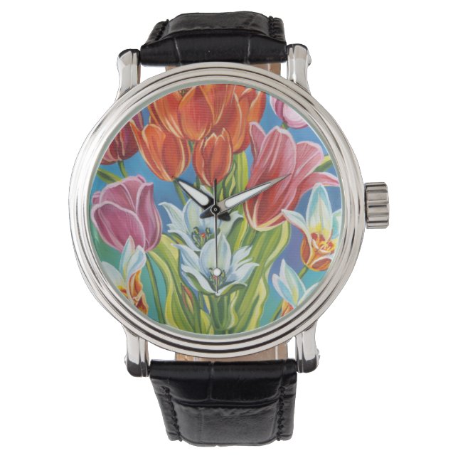 Montre Bouquet à la frontière III (devant)