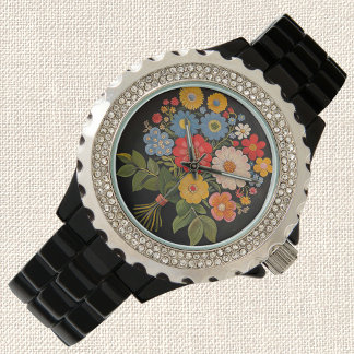 Montre Bouquet floral