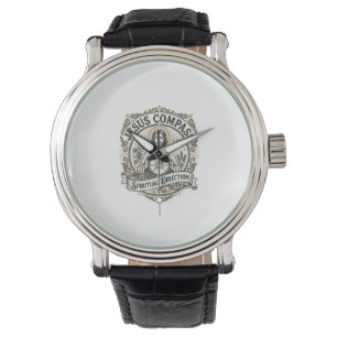 Montre Boussole Jésus Direction Spirituelle Boussole Jésu