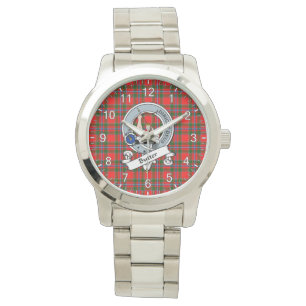 Montre Bouton de clan intemporel classique Badge de tatan