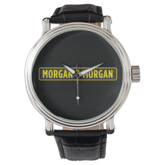 Montre Bouton rond petit Morgan & Morgan