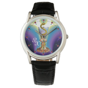 Montre BOWL OF HYGEIA MONOGRAM Medicine, Pharmacie