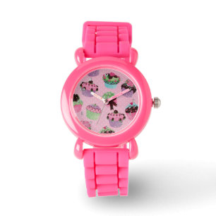 Montre-bracelet à poignets rose