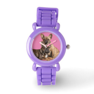 Montre bracelet Bouledogue français