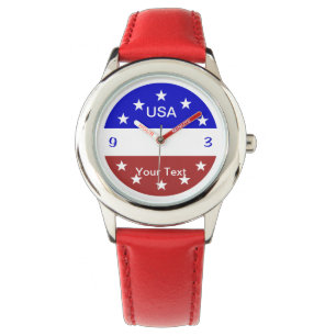 Montre-bracelet d'analogue de taille d'enfant
