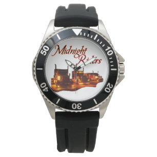 Montre-bracelet de minuit de cavaliers
