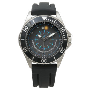 Montre-bracelet de Punjabi de Gurumukhi pour les