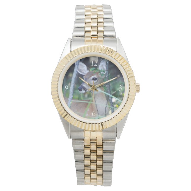 Montre Bracelet Deux Tons/Doe-Gold (devant)