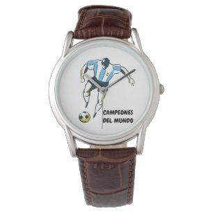 Montre-bracelet du champion mondial d'Argentine