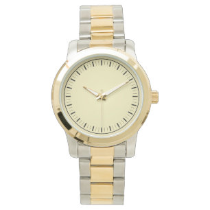 Montre Bracelet homme à deux tons surdimensionné moderne