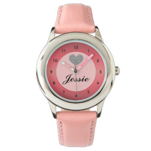 Montre-bracelet nommée personnalisée