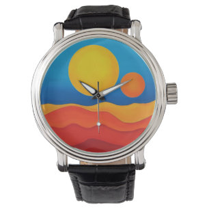 Montre-bracelet originale d'art