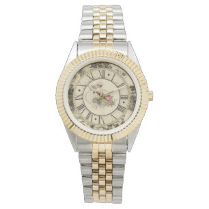 Montre Bracelet Unisex Deux Tons/Vintage