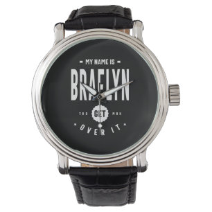 Montre Braelyn Nom personnalisé Anniversaire