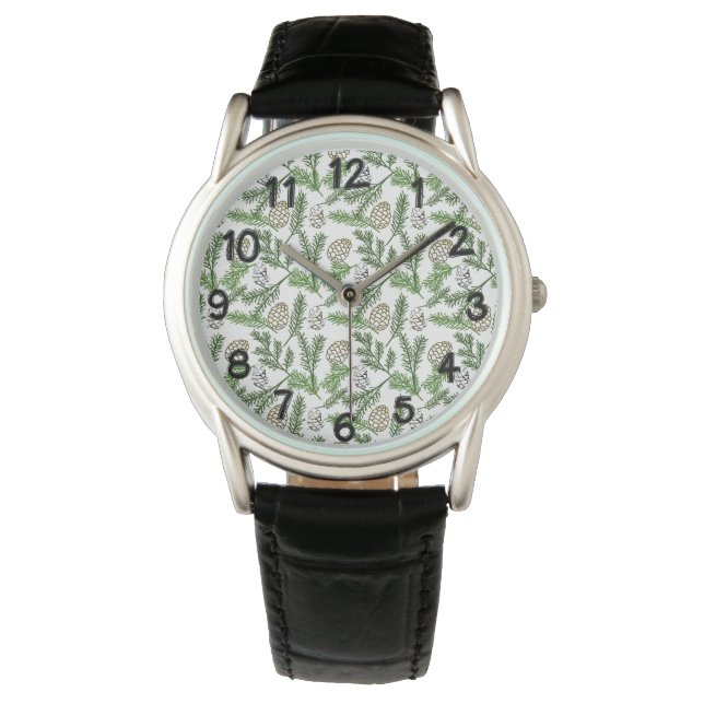 Montre Branches de pin (devant)