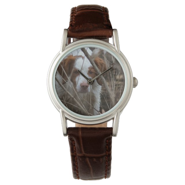 Montre Bretagne Classique Cuir Brown (devant)