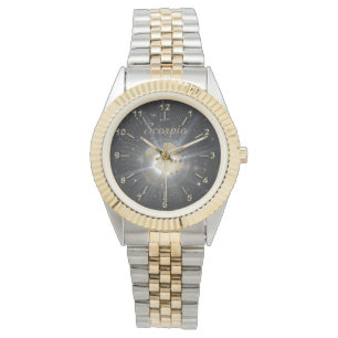 Montre Bright golden Scorpio