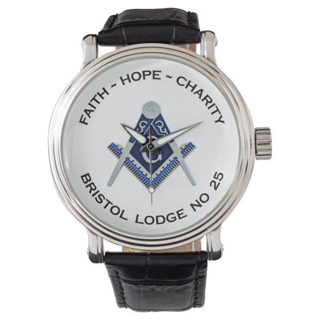 Montre Bristol No 25 Masonic Watch (devant)