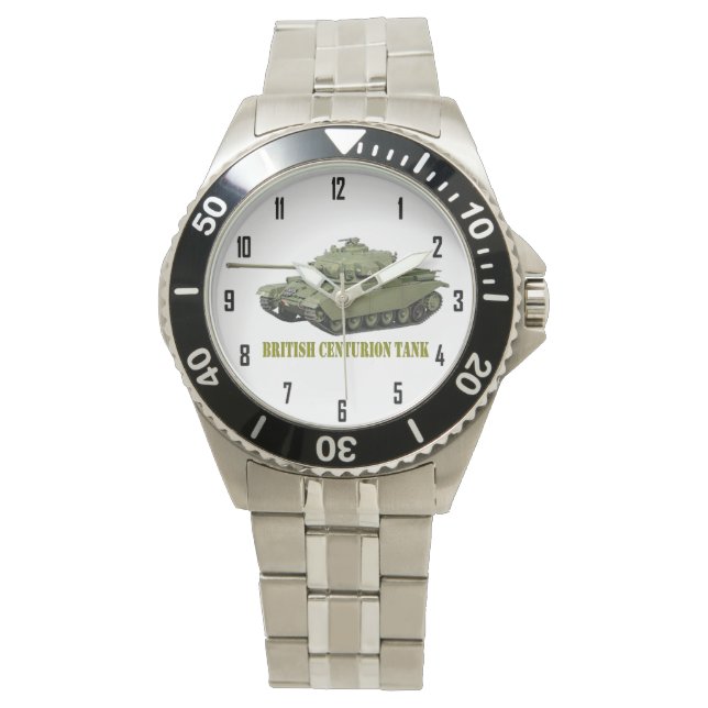 MONTRE BRITISH CENTURION TANK (devant)