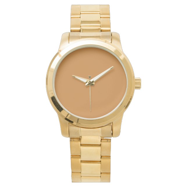 Montre Bronze (couleur solide) (devant)