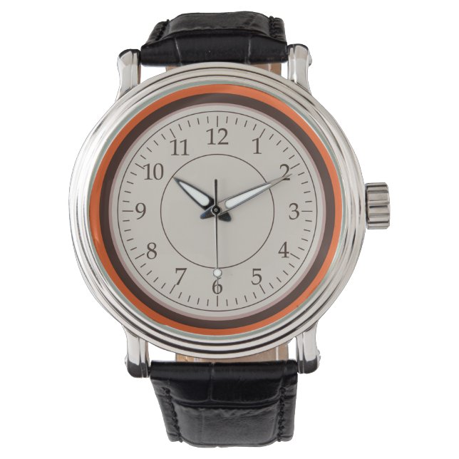Montre Brown arrondi (devant)