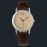 Montre Brown classique en cuir<br><div class="desc">Montre Brown classique en cuir</div>