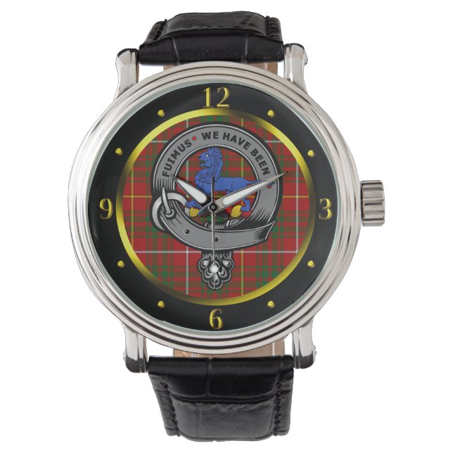 Montre Bruce Clan Badge & Tartan Watch (devant)