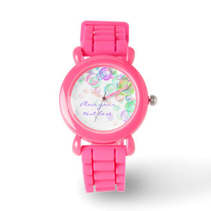 Montre Bulles de savon