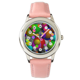 Montre Bulles (Mayan Face) par Kenneth Yoncich