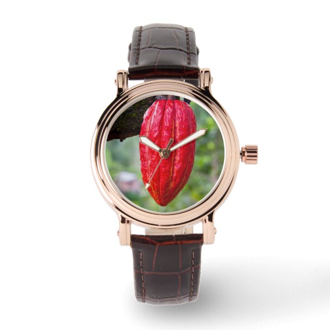 Montre cabosse rouge (Recto)