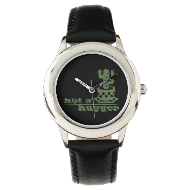 Montre Cactus Pas un gros cactus drôle dire (devant)