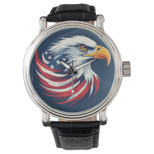 Montre Cadeau Aigle royal pour lui – Œuvre d'art patrioti