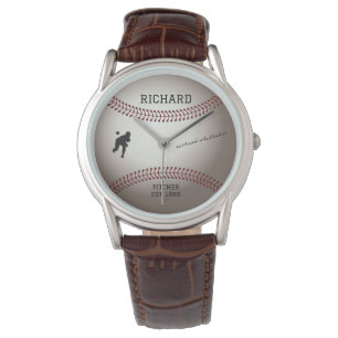 Montre Cadeau cadeau souvenir de baseball inspiré par les