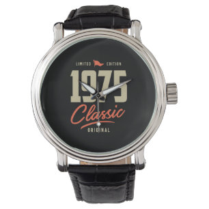 Montre Cadeau classique d'anniversaire 1975
