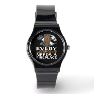 Montre Cadeau de menuisier pour travail du bois