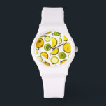 Montre Cadeau de surveillance des fruits d'agrumes<br><div class="desc">Montres Fruits d'agrumes frais</div>