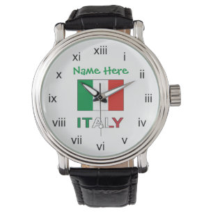 Montre Cadeau personnalisé Fête de la République drapeau 