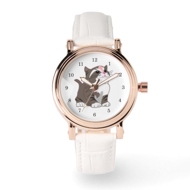 Montre Cadeau Petit Chat (Recto)