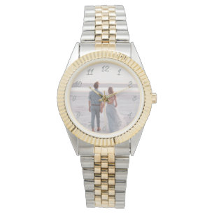 Montre Cadeau photo classique personnalisable