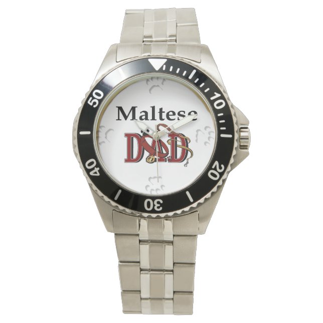 Montre Cadeaux de papa maltais (devant)