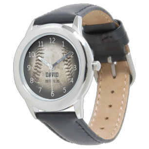 Montre Cadeaux frais de la boule   de base-ball