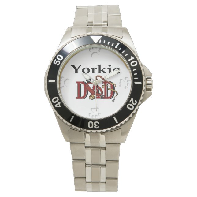 Montre Cadeaux Yorkie Papa (devant)