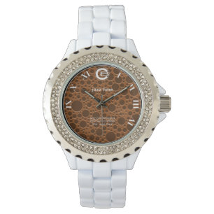 Montre Cadran au chocolat Jazz Watch-Ladies