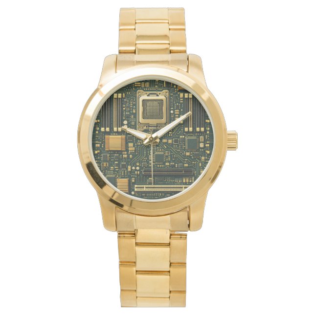 Montre Cadran de la carte mère Tech (devant)