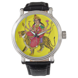 Montre Cadran de la déesse Durga