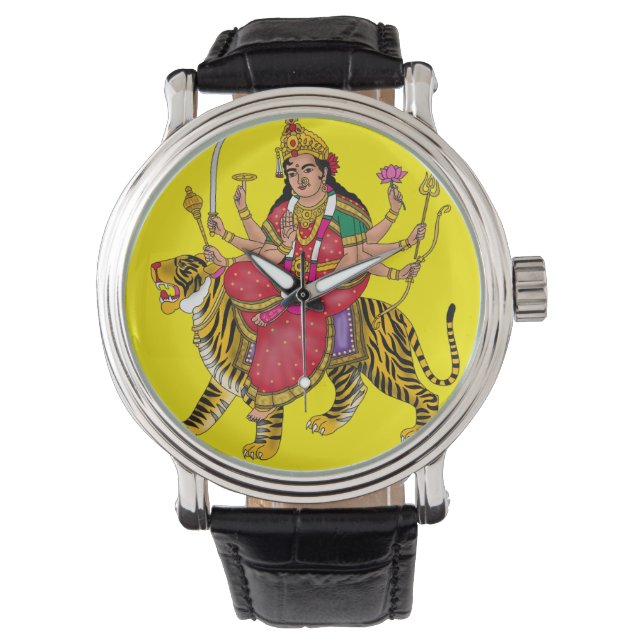 Montre Cadran de la déesse Durga (devant)