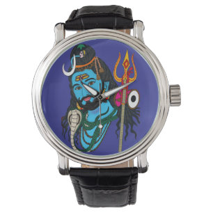 Montre Cadran mural visage de Shiva