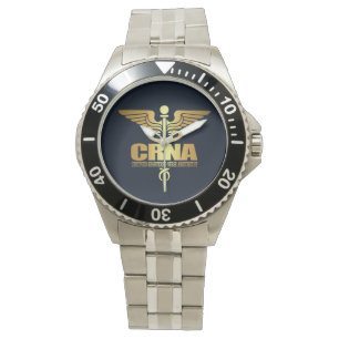 Montre Caducée d'or (CRNA)