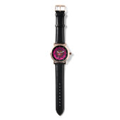 MONTRE CAILLOT ROSE PURPLE AMÉTHYST (Sangle)