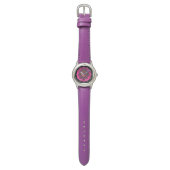 MONTRE CAILLOT ROSE PURPLE AMÉTHYST (Plat)